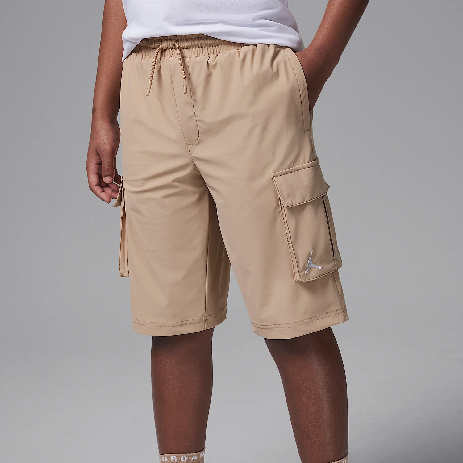 

Спортивные дышащие свободные шорты Nike Originals JORDAN Big Kid Workwear II3088-200