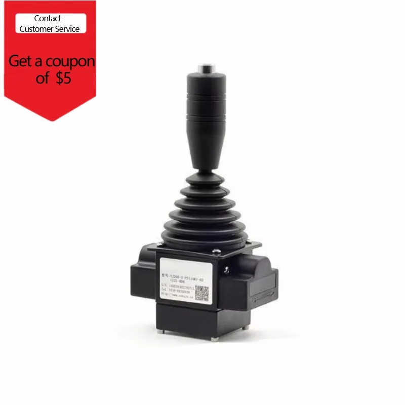 Hand-operated Joystick SJ200-TS-V2(10K)-03(589)-HD6-M2