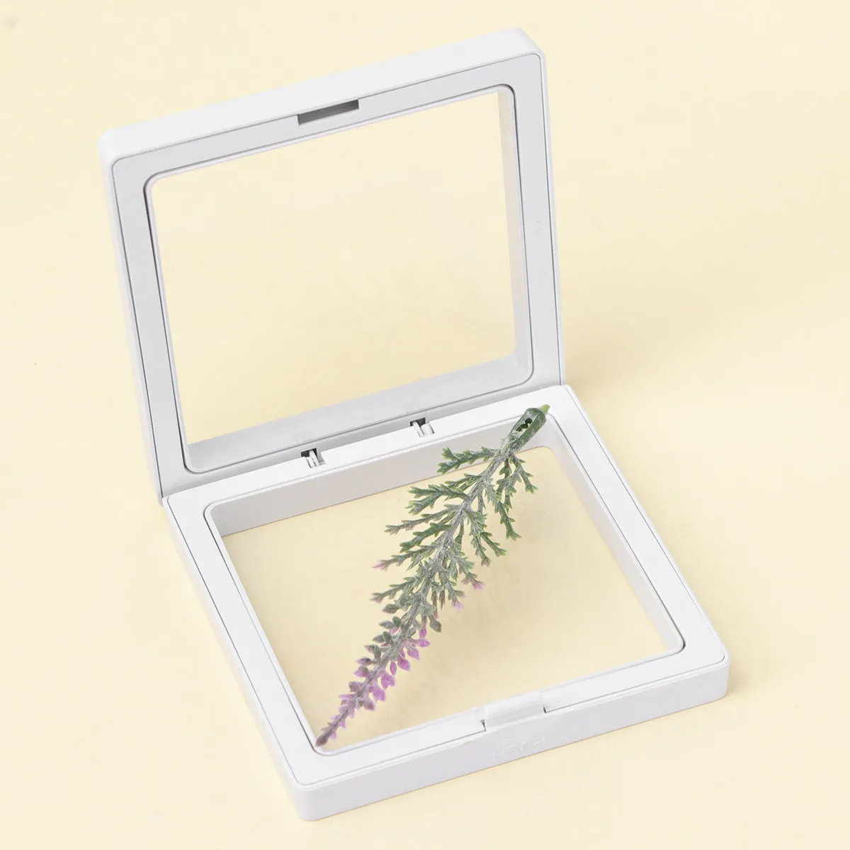 

3Pcs Jewelry Display Case with 3D Floating Frame for Bracelets Rings Pendants Clear Transparent Acrylic Showcase for Table Top