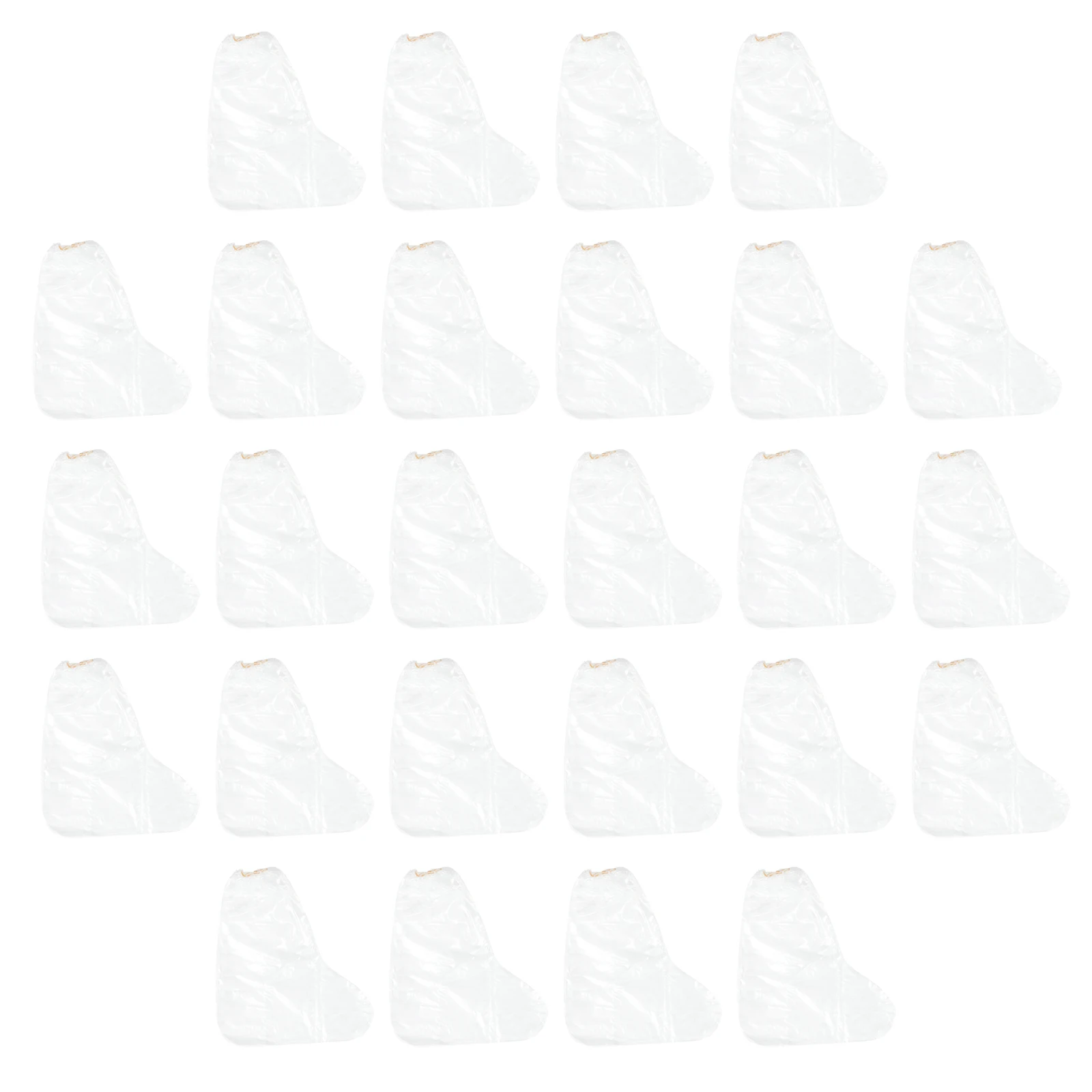 

50 Pcs Waterproof and Anti-slip Shoe Cover Covers Outdoor Boots Rain Indoor Thicken Pe