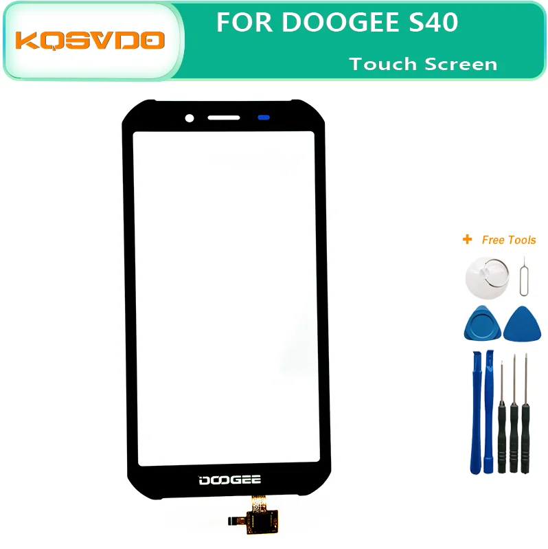 

New For Doogee S40 S40 lite s40 pro Touch Screen Digitizer Front Glass Panel Sensor Repair Part 5.5'' Mobile Phone Replacement