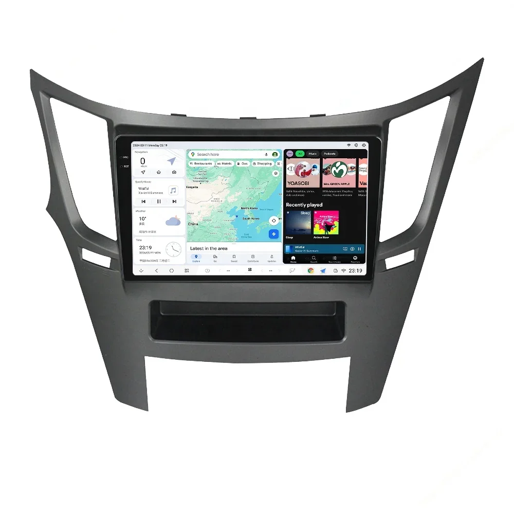 

# Hot ForMekede DUDU7 Android Car Radio Dvd Player 2K QLED Multimedia Split Screen 4g For Subaru Legacy Outback 2009 2010 2011 2