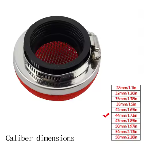 Motorcycle Air Filter Cleaner Air Filter 2 Stroke Engine Dirt Pit Bike Scooter 28/32/35/38/42/45/50/54/58MM Moto Parts - Image 17