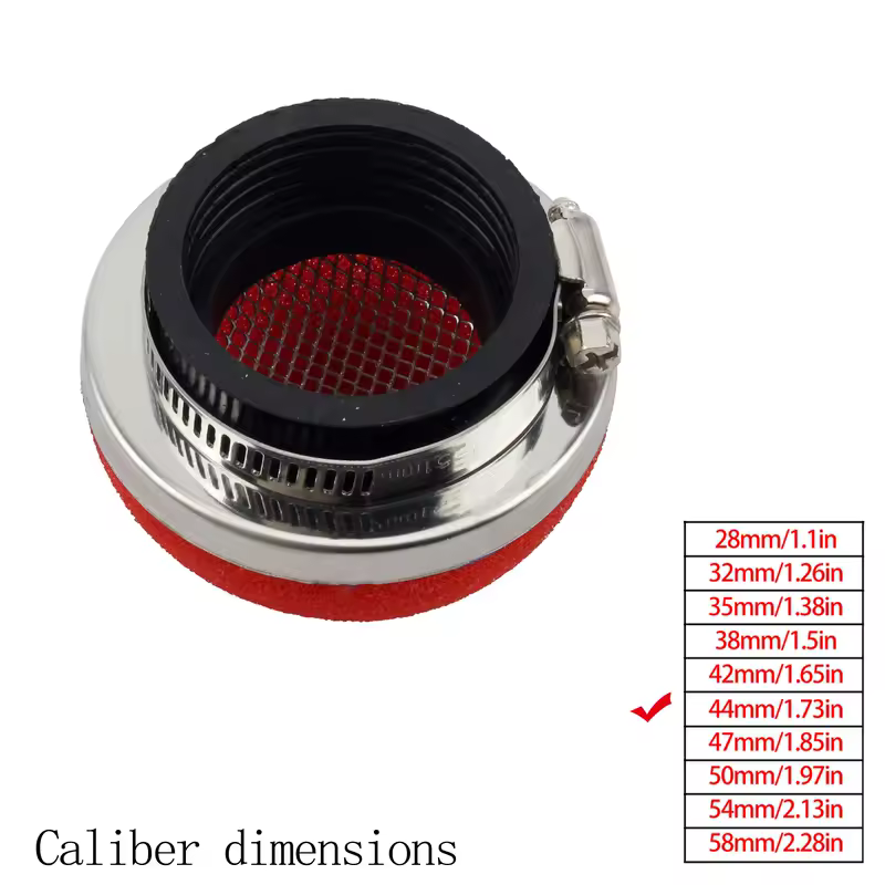 Motorcycle Air Filter Cleaner Air Filter 2 Stroke Engine Dirt Pit Bike Scooter 28/32/35/38/42/45/50/54/58MM Moto Parts - Image 17