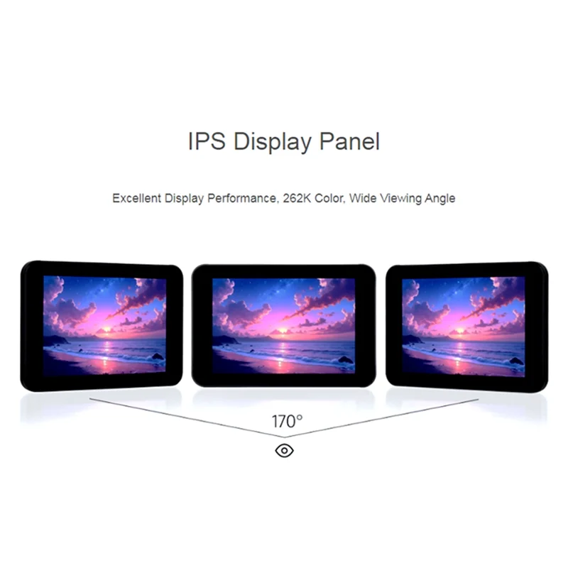 

A73E-ESP32-S3 WIFI Bluetooth Макетная плата 3,5-дюймовый емкостный сенсорный модуль IPS-экрана ESP32-S3 RGB 262K Экран
