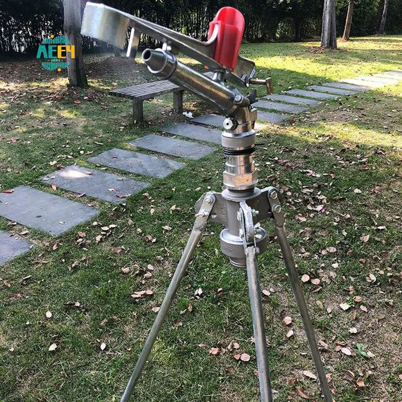 

AEE4-1.5 Inch Zinc Alloy Nozzle Irrigation Sprinkler Water System 360 Degrees Adjustable Rain Spray Field Sprinklers