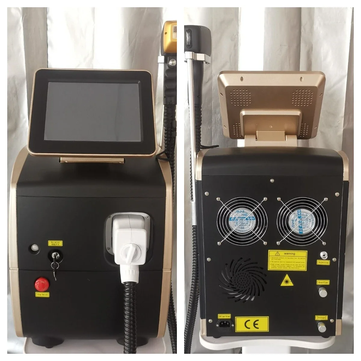 جهاز إزالة الشعر مناسب لجميع أنواع البشرة