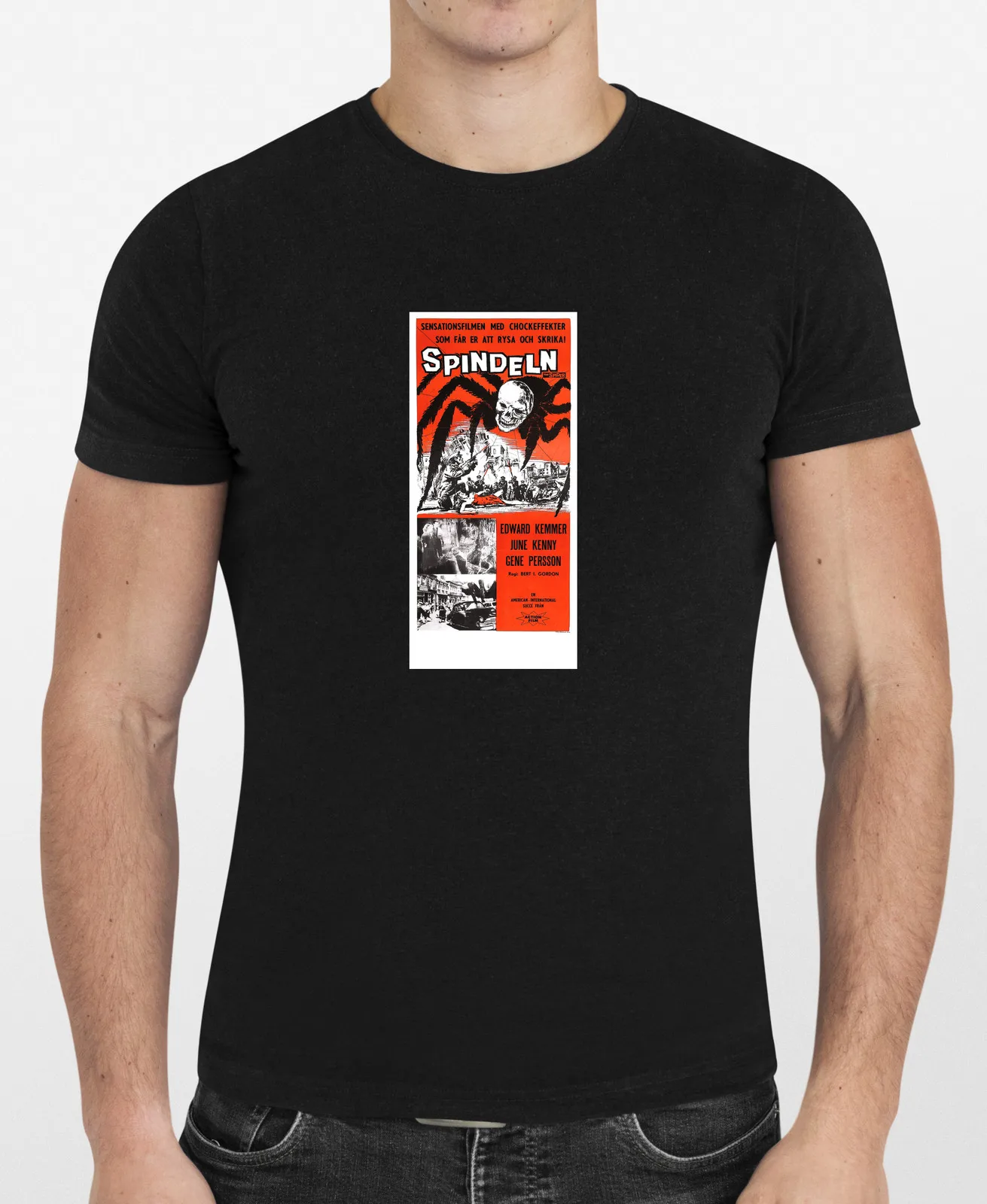 Camiseta gráfica con póster de película Spider 02 para hombre o mujer, nueva