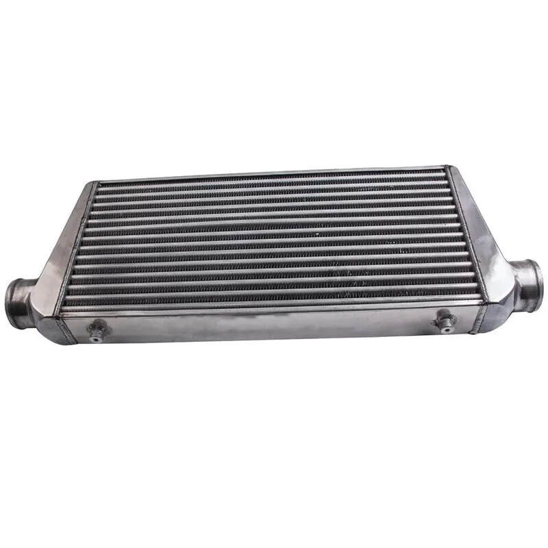 مبرد داخلي عالمي كامل من الألومنيوم Fmic Turbo مقاس 31 بوصة × 13 بوصة × 3 بوصة أنبوب وزعنفة فضي TI-0178