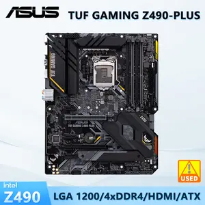 Asrock-マザーボードz490pro4/ac, cpu atx 6 sata3, lga 1200,サポートi5-10400f,  i7-10700f, i3-10320, i9-10900k - AliExpress