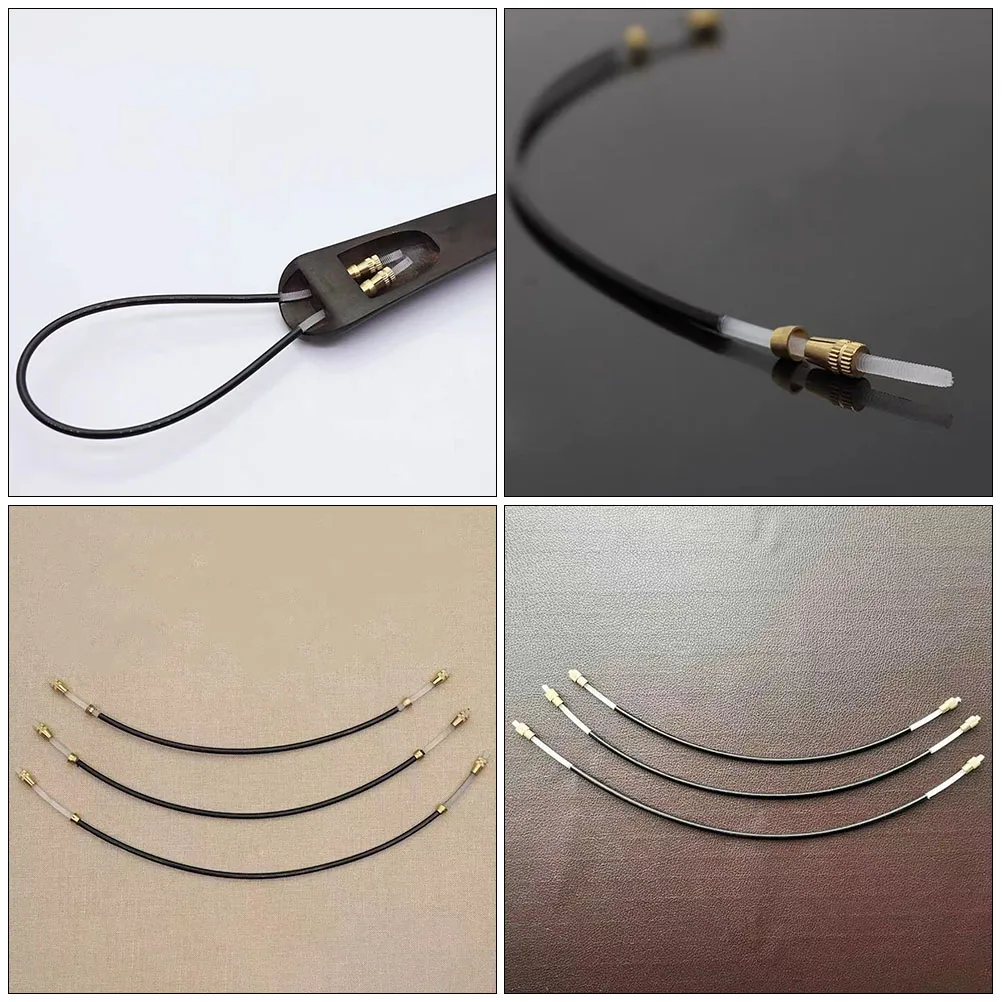 

5 Pcs Tail Ropes Nylon Material Adjustable Tailguts Sturdy Anti Rust Stringed Instrument Accessories Lightweight