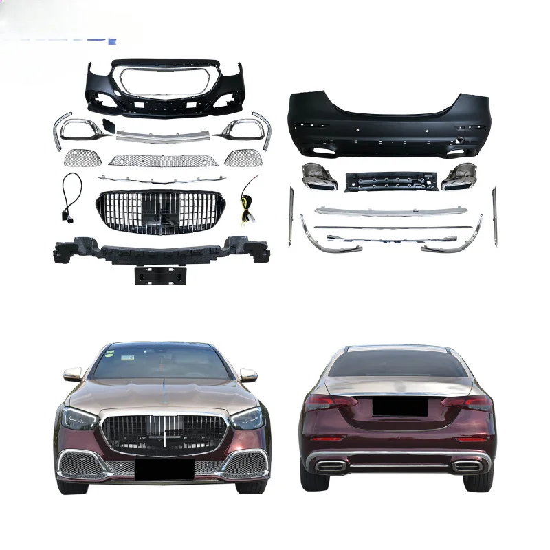 

Оригинальный материал SAAR ASB/PP, подходит для Mercedes-Benz W213 21+, обновленный комплект Maybach E-Class Full Body Kit