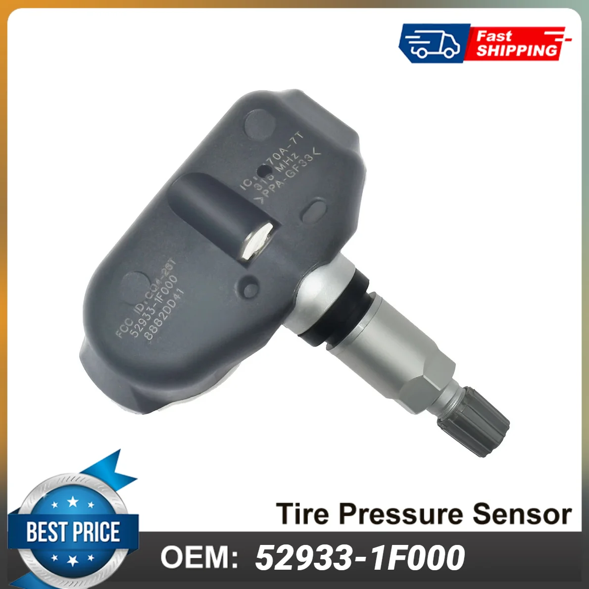 1PCS 315Mhz Tire Pressure Sensor 52933-1F000 529331F000 For Hyundai Tucson 2004-2007