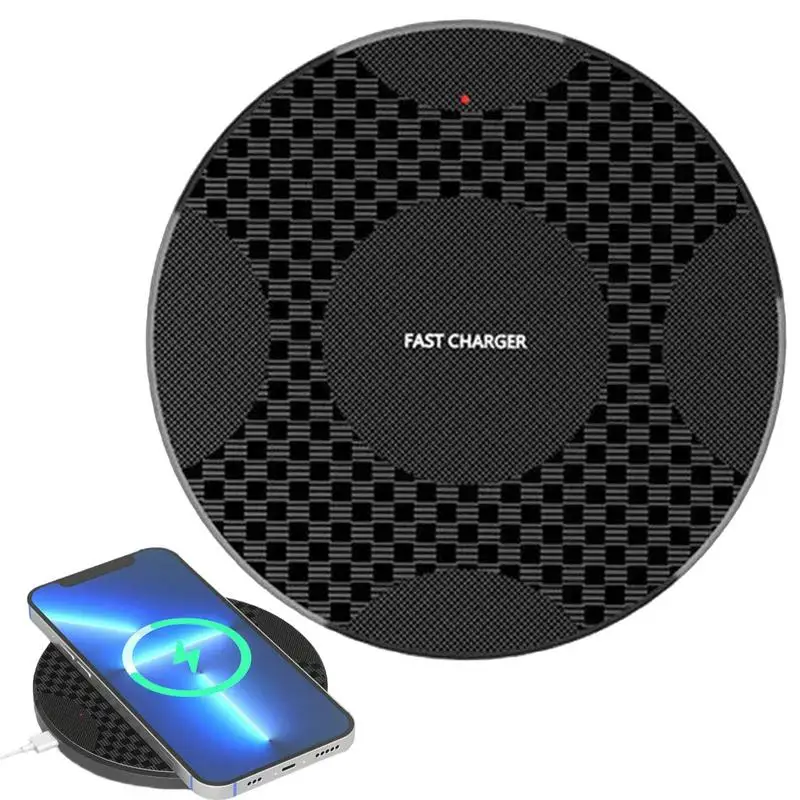 Fast Wireless Charger Wireless Charger Pad Ultra Slim Wireless Charging Stand Wireless Cell Phone Charging Station For Most Cell