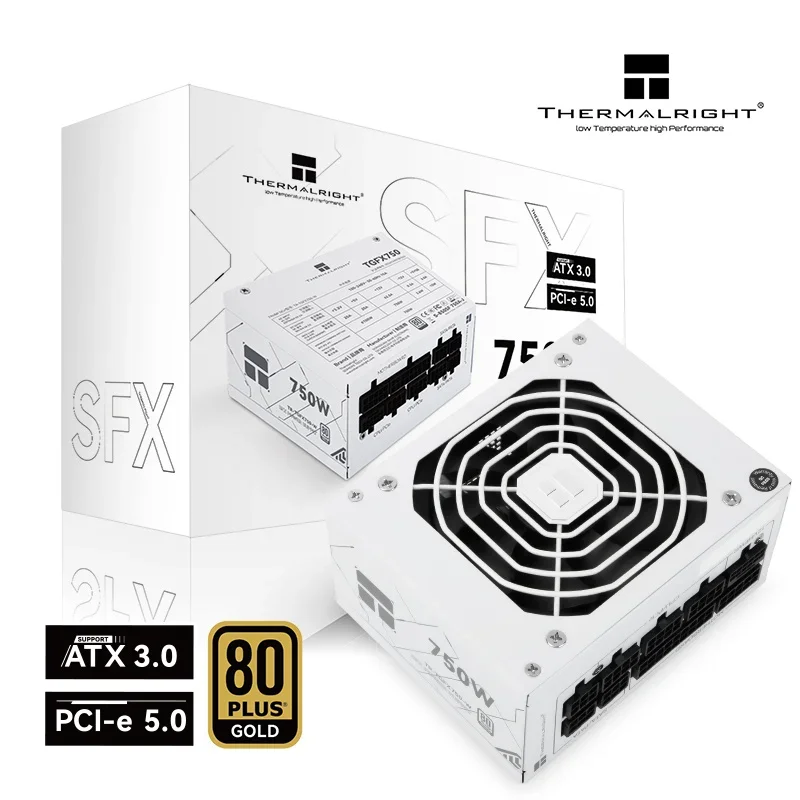 Imagem -03 - Módulo Completo Avaliado Thermalright do Ouro Fonte de Alimentação Sfx 550w Tgfx550-w Atx3.0