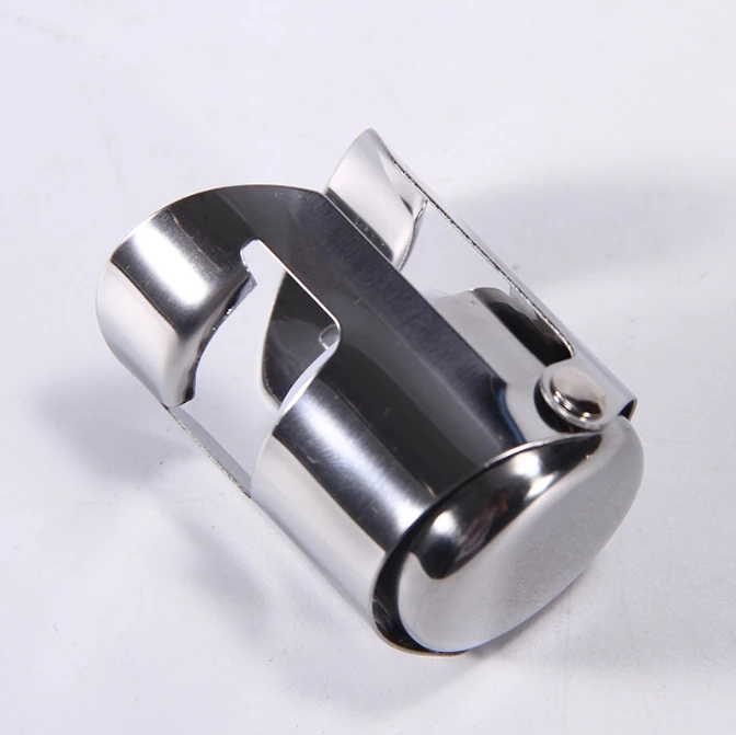 Bouchon de Bouteille de Champagne en Acier Inoxydable Scellé Sous Vide, Outil de Bar