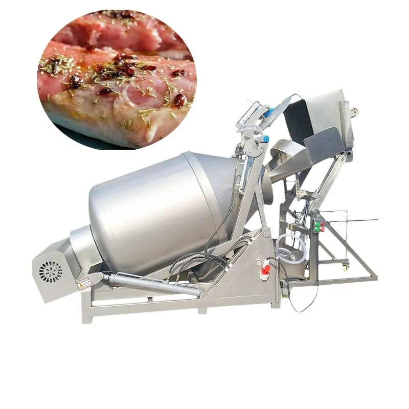 High Qualtiy Stainless Steelutomatic Chicken Marinator Vacuum Meat Kimchi Pickling Rolling Kneading Machine