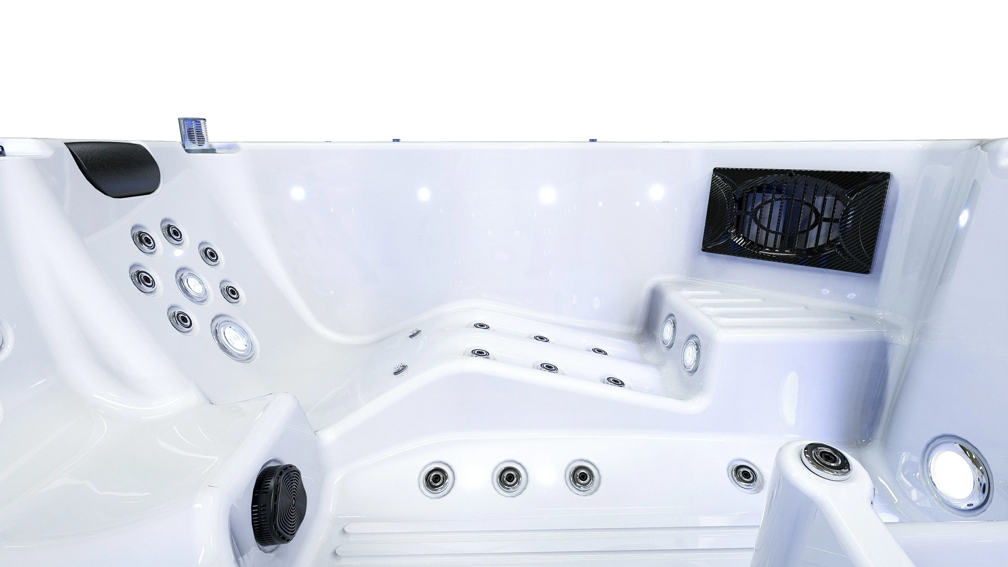 Below Ground Hot Tubs And Jacuzzier Exterior Balboa Massage Swim Spa Pool Outdoor view 5