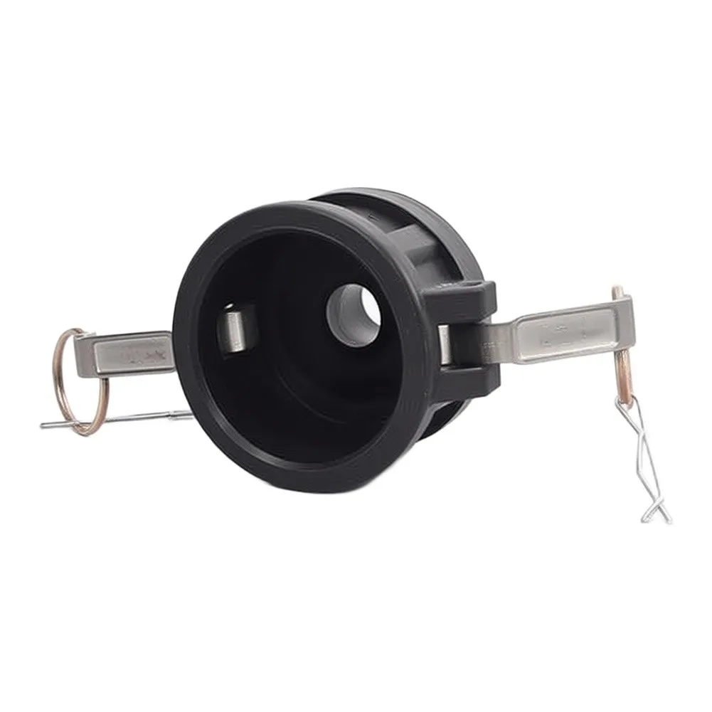 Drain Conversion Adapter for IBC Tote Tanks 2 inch to 3/4 inch Thread Size with Tight Seal Design and Torque Resistant Handle