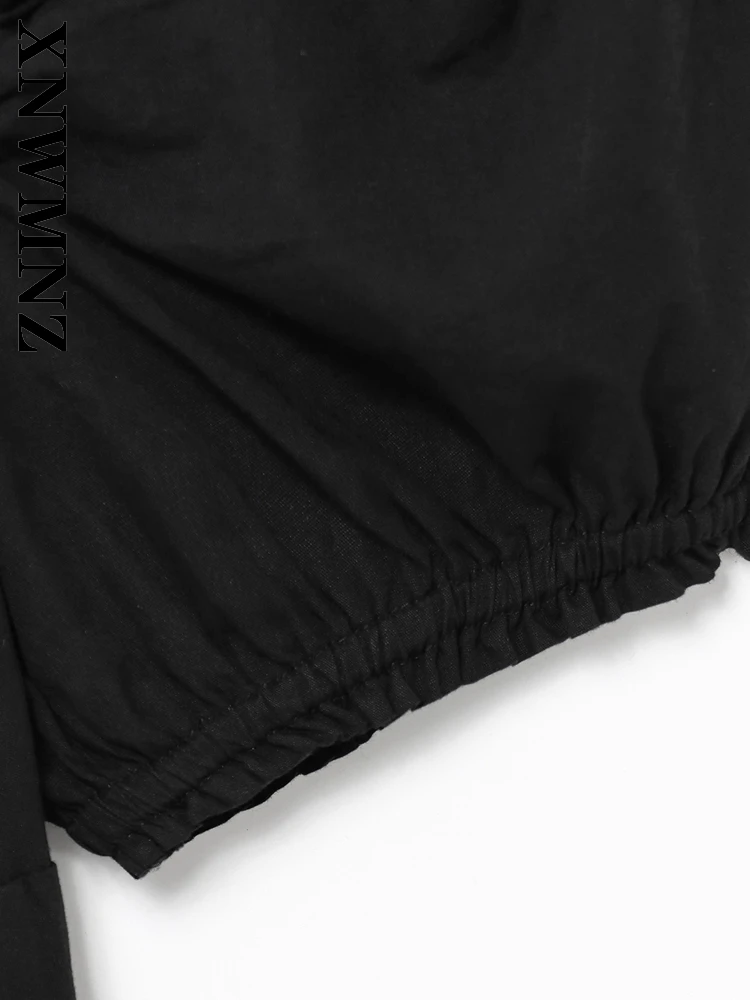 XNWMNZ Mini abiti in raso senza schienale a maniche corte casual eleganti da donna estivi Moda donna vintage colletto quadrato abito a pieghe