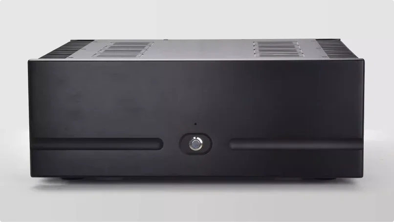B/ All aluminum amplifier chassis /Class A chassis/ Power amplifier chassis / AMP Enclosure DIY box (434 *155*390mm)