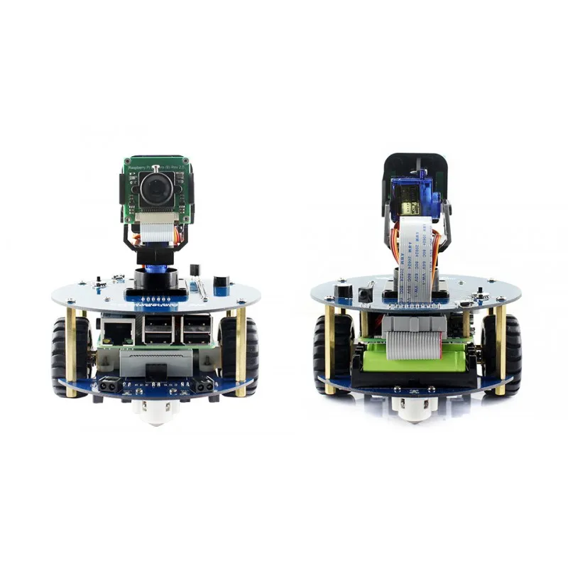 AlphaBot2 Video Smart Robot Kit For Raspberry Pi 4 Model B Wireless Remote Control Obstacle Avoidance Line Tracking Car