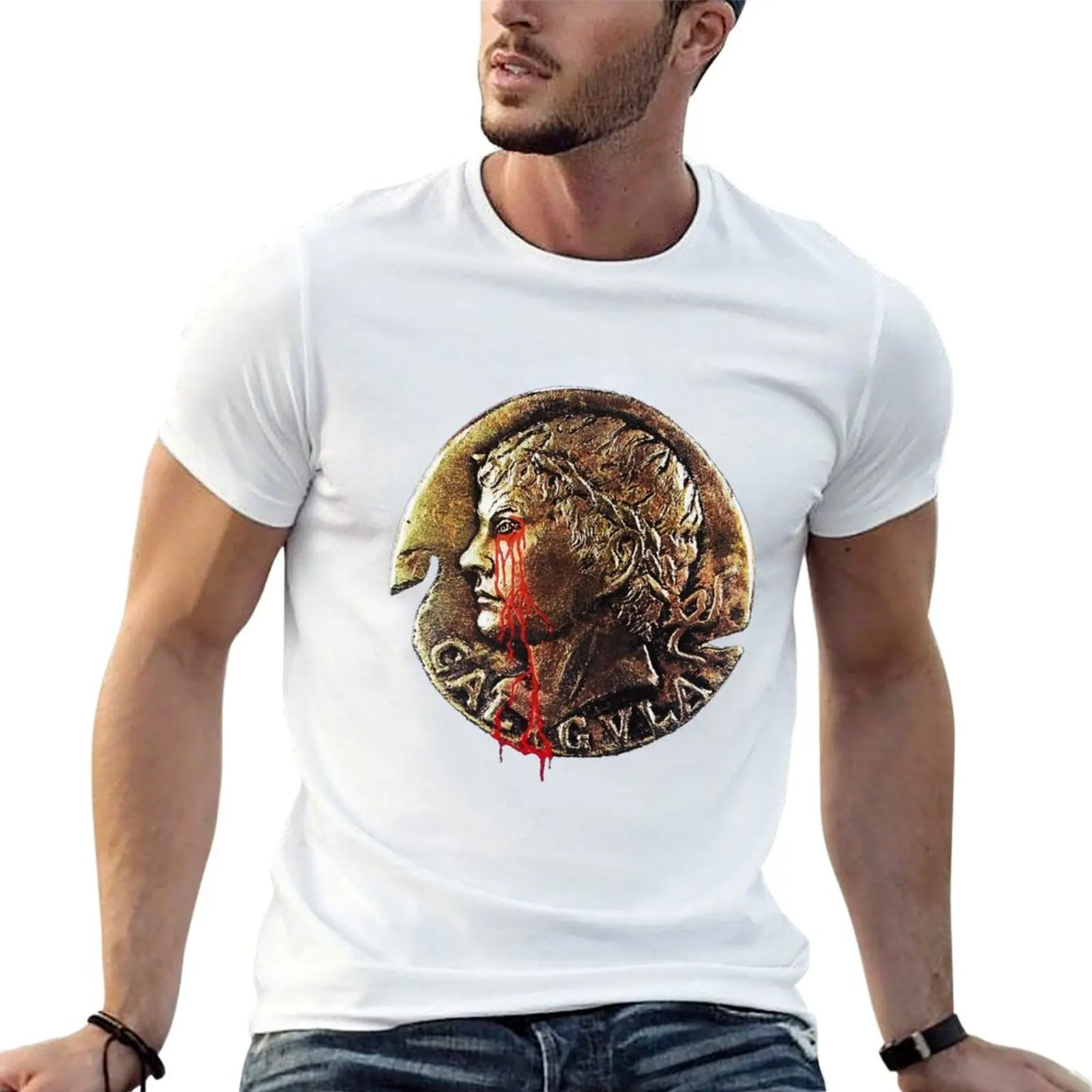 

Caligula Coin T-Shirt anime tshirt t shirt man luxury man t shirt luxury T-shirt