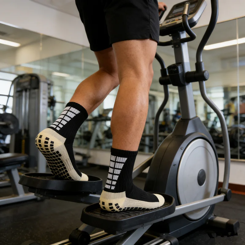 

1/3/5 пар мужских и женских противоударных носков, нескользящая нижняя часть полотенца для футбола, баскетбола, пешего туризма