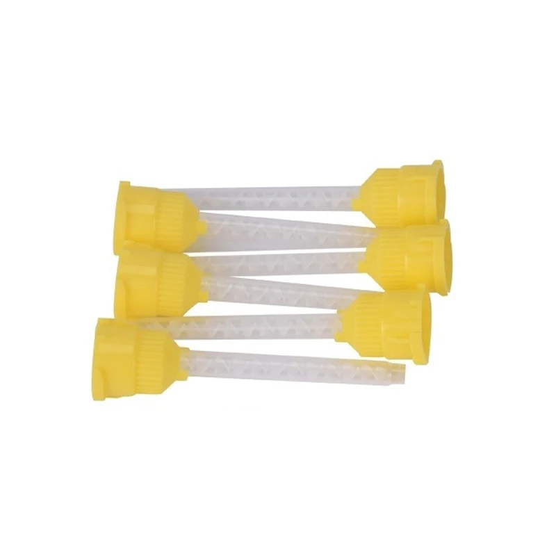 h p Yellow 1:1 den tal Disposable Impression Materials Mixing Tips Dynamic Mixing Tips