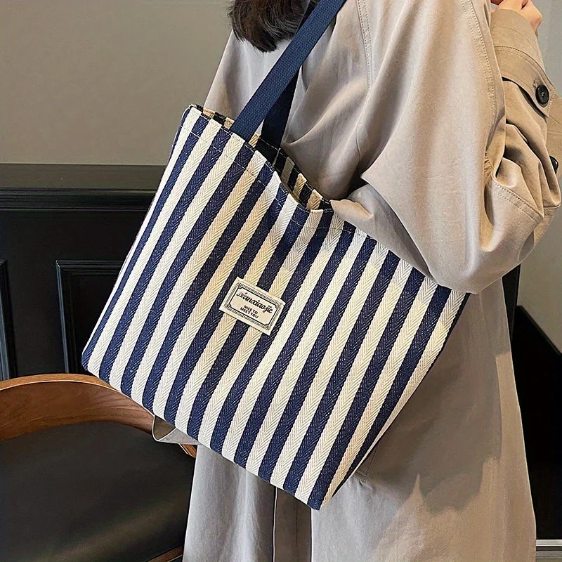 bolsa-tote-de-lona-listrada-bolsas-de-ombro-de-grande-capacidade-bolsa-minimalista-casual-para-compras-para-mulheres-estudantes-uso-diario-e-deslocamento-escolar