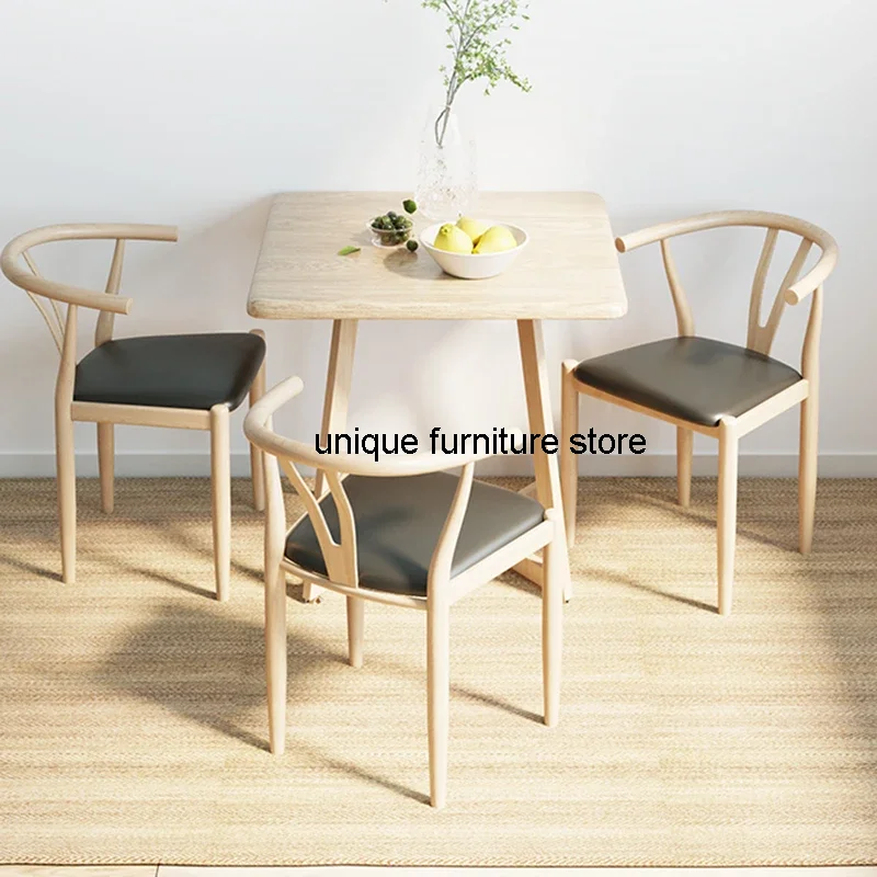 Nordic Style Coffee Tables Modern Home Square Minimalist Lounge Coffee Tables Kitchen Mesas De Madera Comedor Household Items