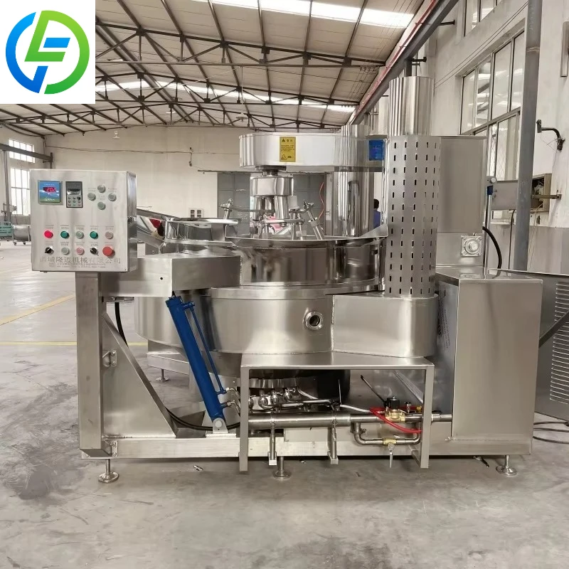 Customize Stainless Steel Electric Steam Jacketed Mixer Planetary Cooking Kettle With Scrapper Cooking Jacketed Kettle Mixer