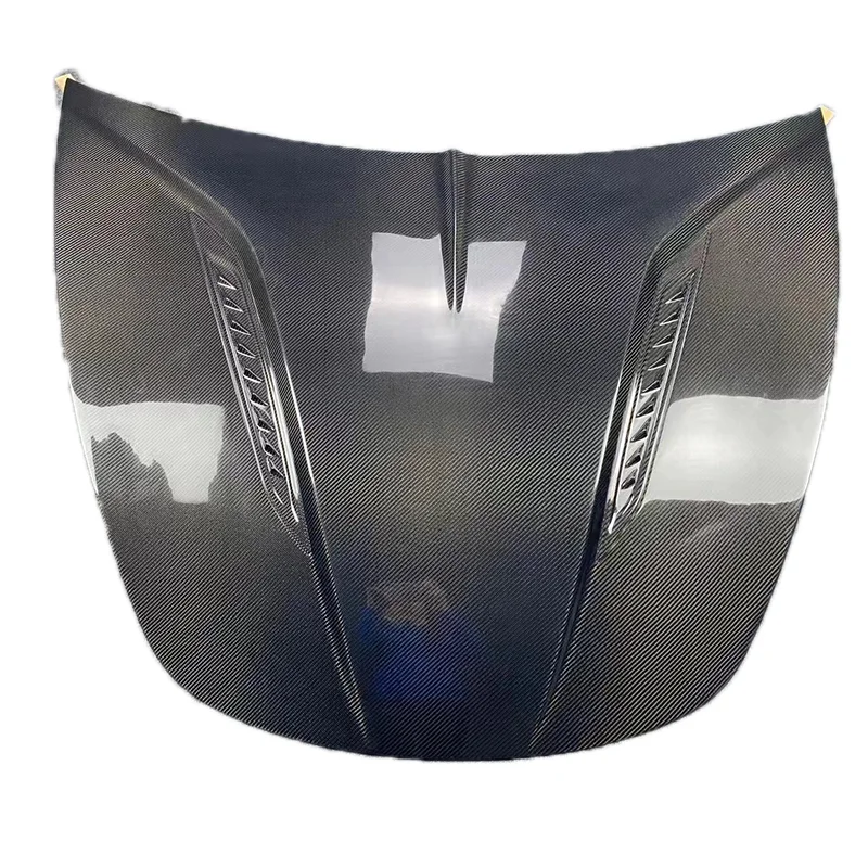 

Dry Carbon Fiber Front Bumper Hood for Model 3 Y S Plaid OEM Style