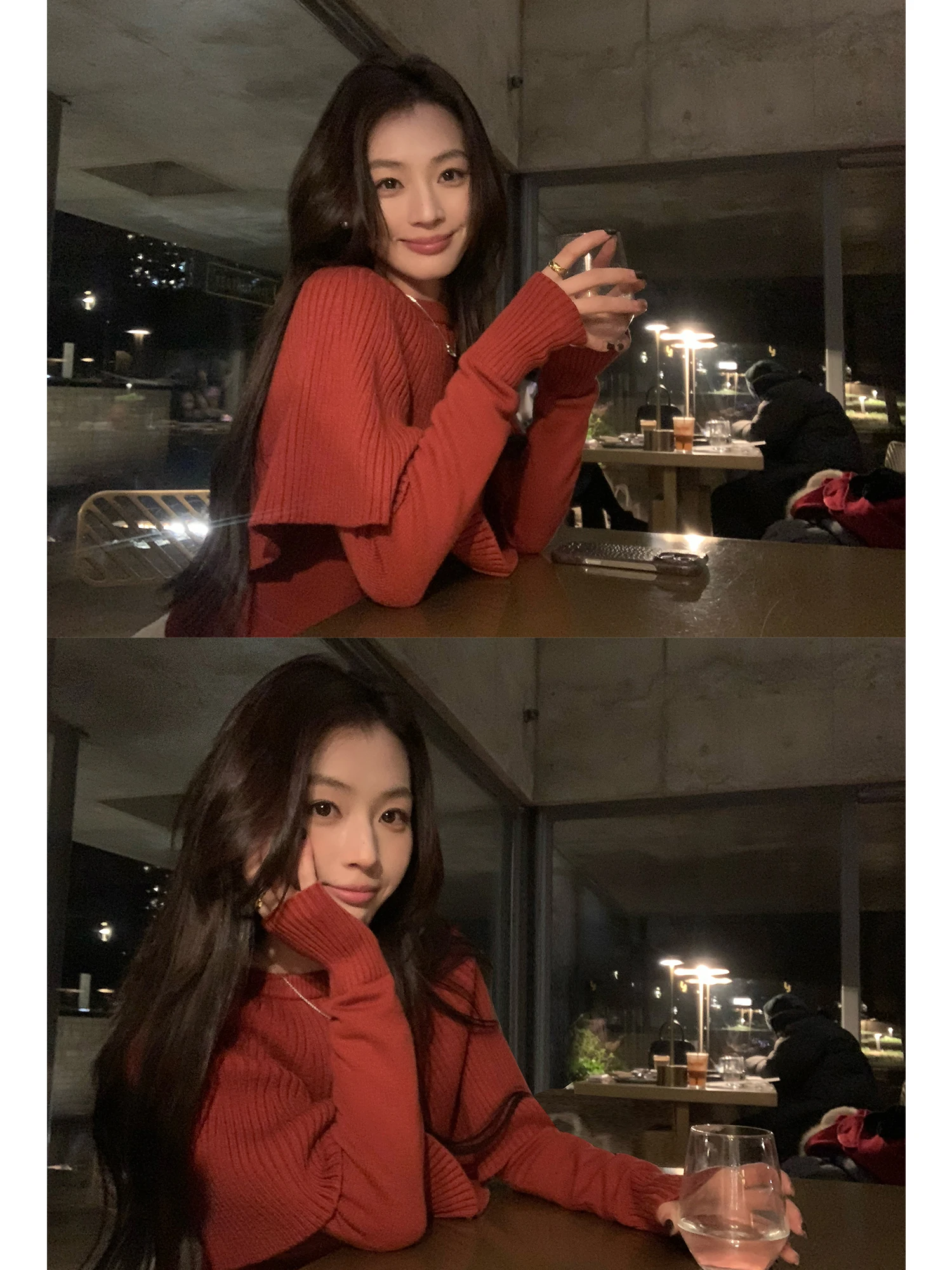 

Pusumede корейский женский вязаный свитер Design Sensation Small ence накладное пальто Aosphere Feeling Long Sve Top