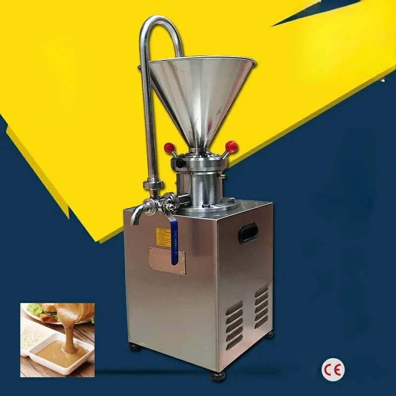 vertical crusher Tahini peanut butter colloid sesame paste maker peanut butter machine mill colloidal mill stainless steel
