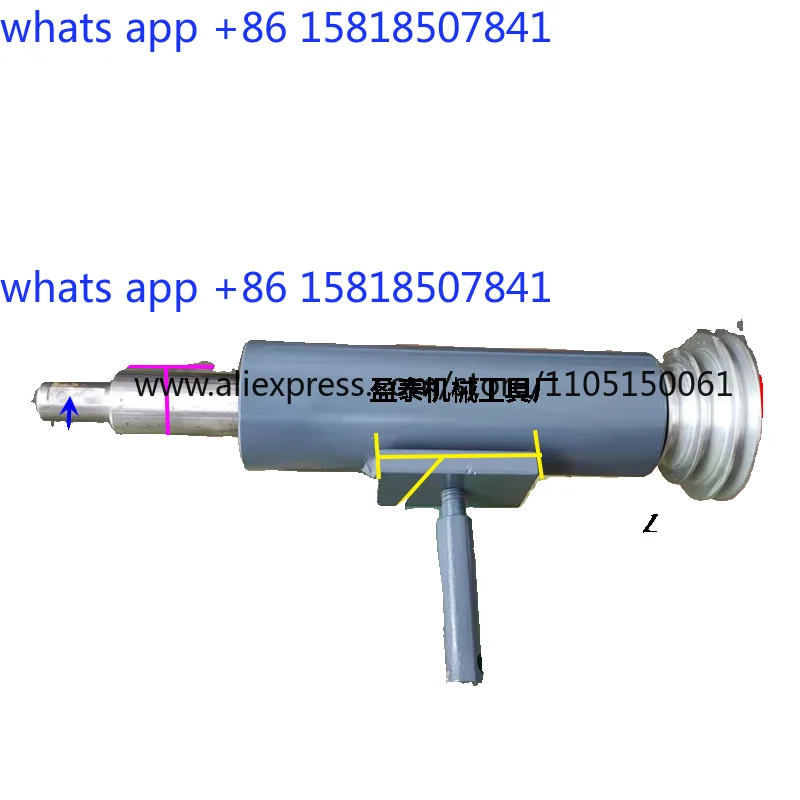 A-shaped pulley flat knitting machine shaft engraving machine flat knitting machine parts B16 chuck thick spindle