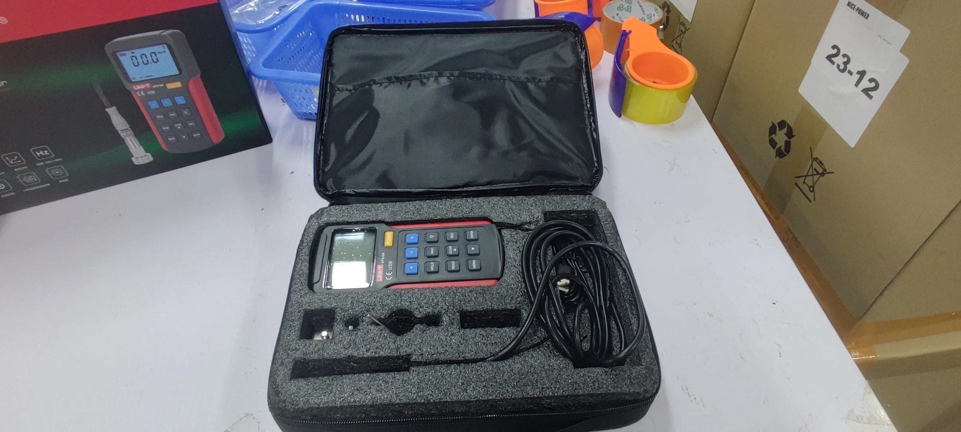 UNI-T UT315A RMS تستر الاهتزاز متر الصناعية الرقمية الاهتزاز متر جهاز التحقيق محلل الاهتزاز #6