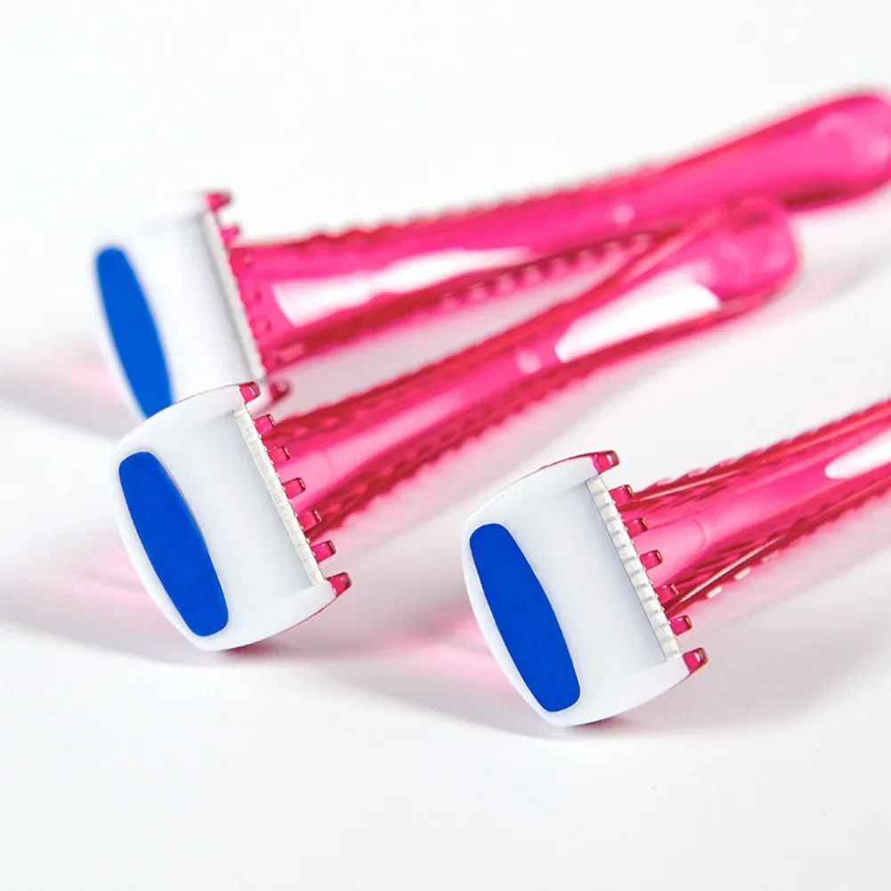 3PCS Lady Bikini Razor Shaver Private Body Trimmer Ideal For Bathrooms Disposable Travel Safety Shaving Hair Remover