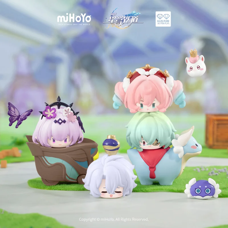 

Mihoyo Honkai: Star Rail Walford Heroes Chronicle Super Stackable Series V1 Blind Box Cute Anime Desktop Decor Model Toys Gifts