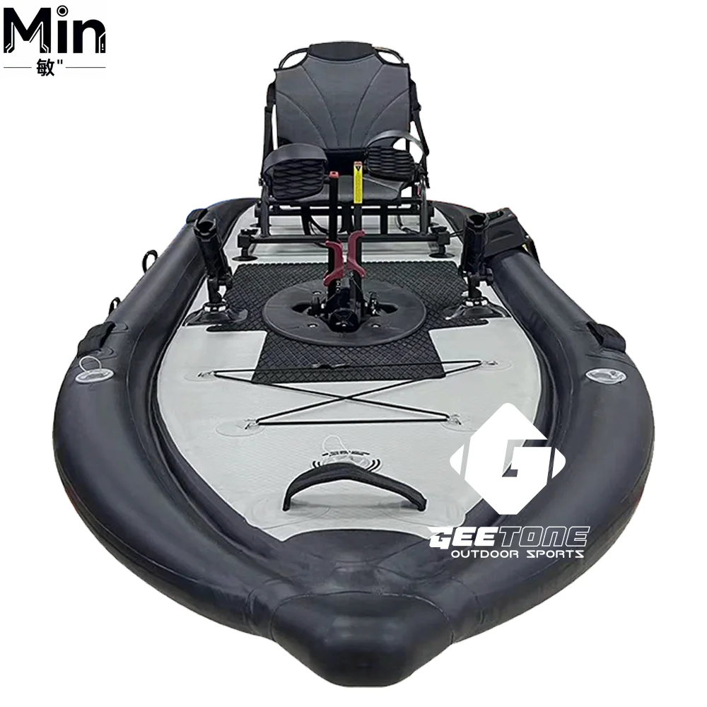 Fishing Kayak Pedal Drive - Kayak gonflable à pédales en PVC