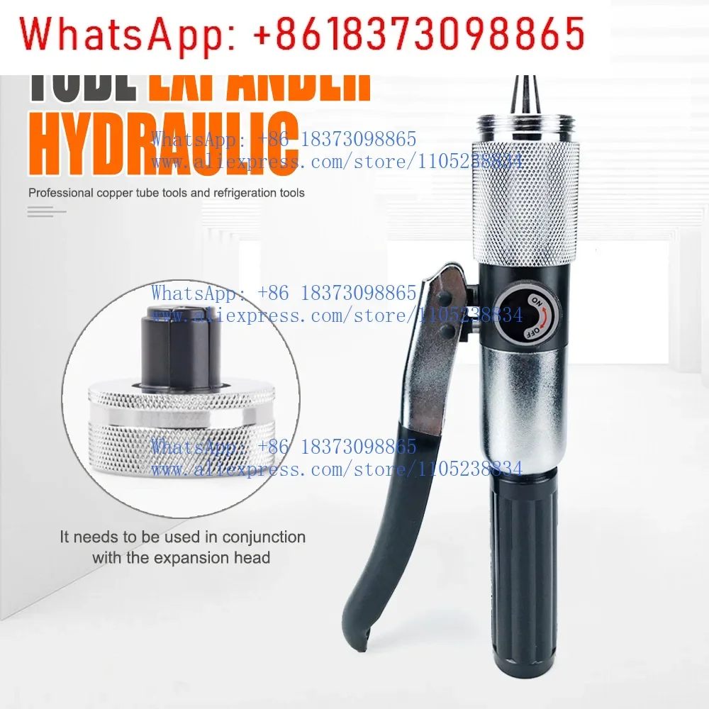Hydraulic Pipe Expander 10-42mm Lever Type Refrigerated Copper Pipe Expander Manual Pipe Expansion Tool