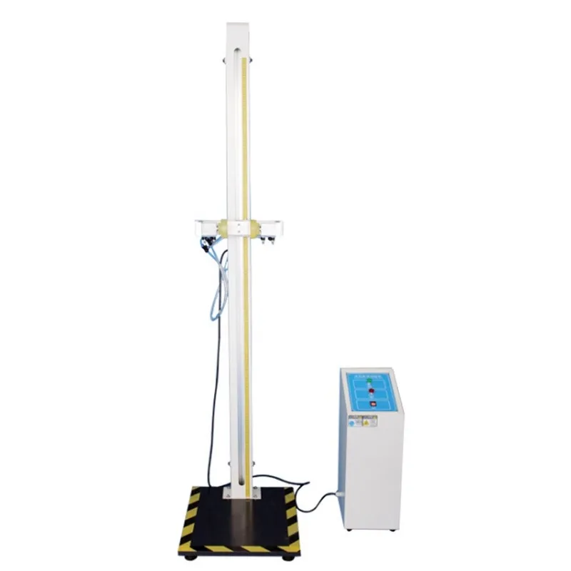 Single arm drop tester Electric single wing double arm drop tester Packing box Carton free drop test bench