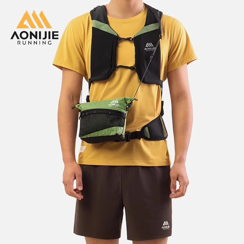 

AONIJIE Sports Shoulder Bag Waterproof Dyneema Ultralight Travel Chest Bag Phone Pouch Cycling Climbing Hiking Crossbody Bags