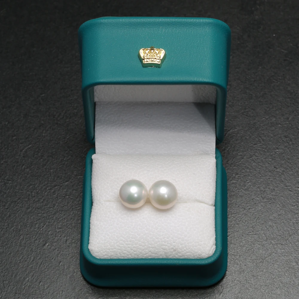 Mareora 11-12mm Edison Freshwater Pearl Stud Earrings with 925 Sterling Silver Posts, Hypoallergenic Elegant Jewelry for Women