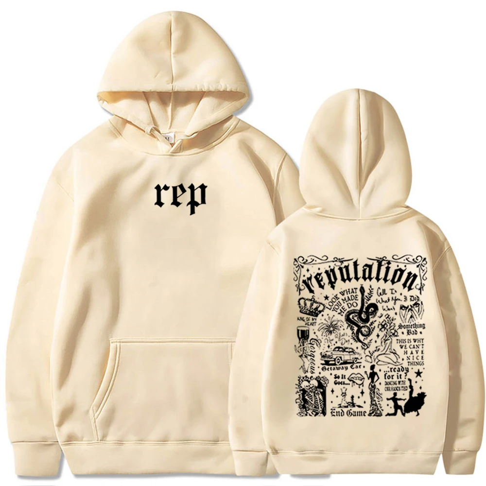 Reputation Taylor Hoodie Pop Music Hoodie Taylor Music Sweatshirt Music Lovers Gift Swift Pullover Tops Streetwear