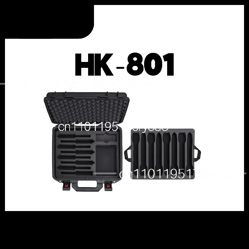 801 Combination Storage Box 8 Microphone PackPack Headwear Earphone Monitor  Microphone  Performance Plastic