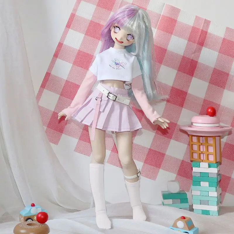 ل 60 سنتيمتر ملابس دمية باربي مجموعة يي لولي الحب روح الجليد الأميرة تنورة أحذية الجوارب اكسسوارات شعبية #2