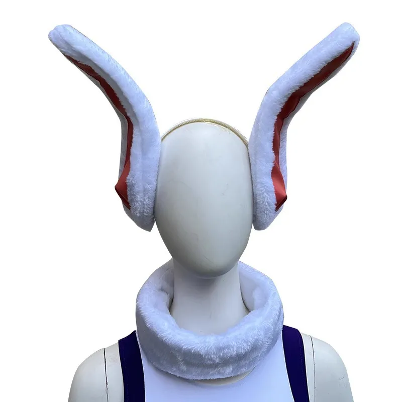 Anime Mha Rabbit Hero Mirko Cosplay Costume Sexy Anime Bnha Rumi Usagiyama Miruko gioco di ruolo Party Cosplay donna uomo Prop