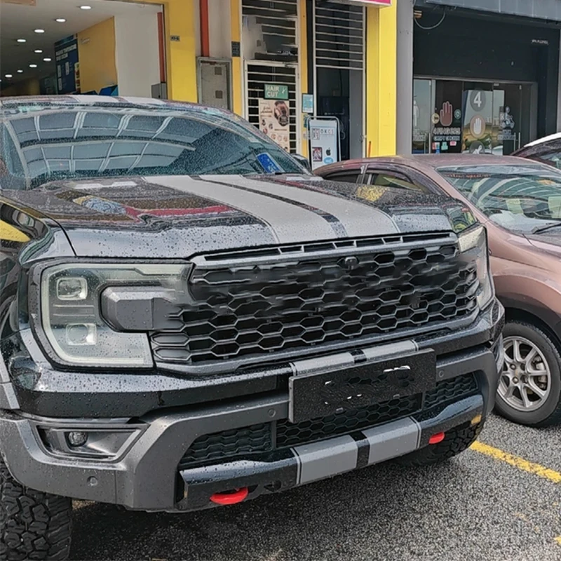 

For Ford Ranger 2024++ silicone protective cover for front and rear bumper trailer hooks automotive exterior decoration products