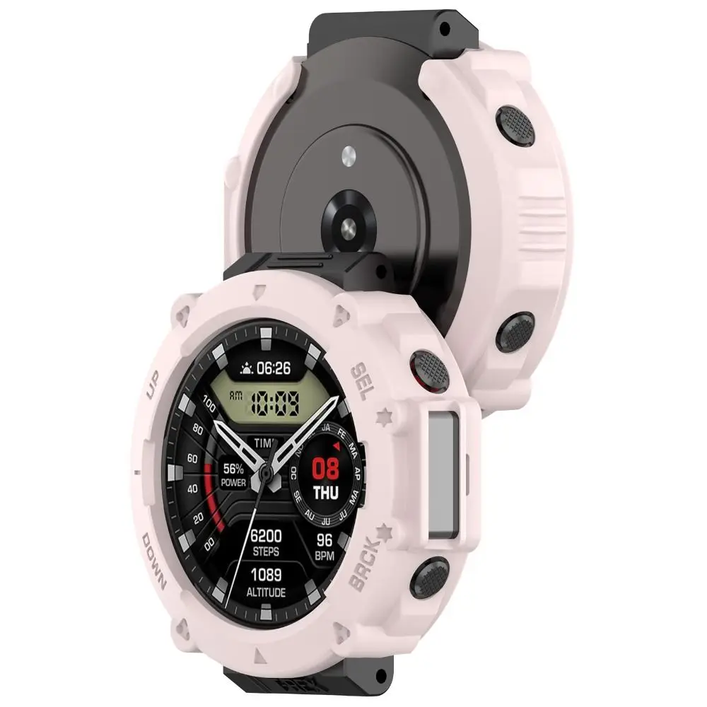 Frame Protective Case New Bumper Smart Watch Edge Shell TPU Accessories Screen Protector for Amazfit T-Rex Ultra